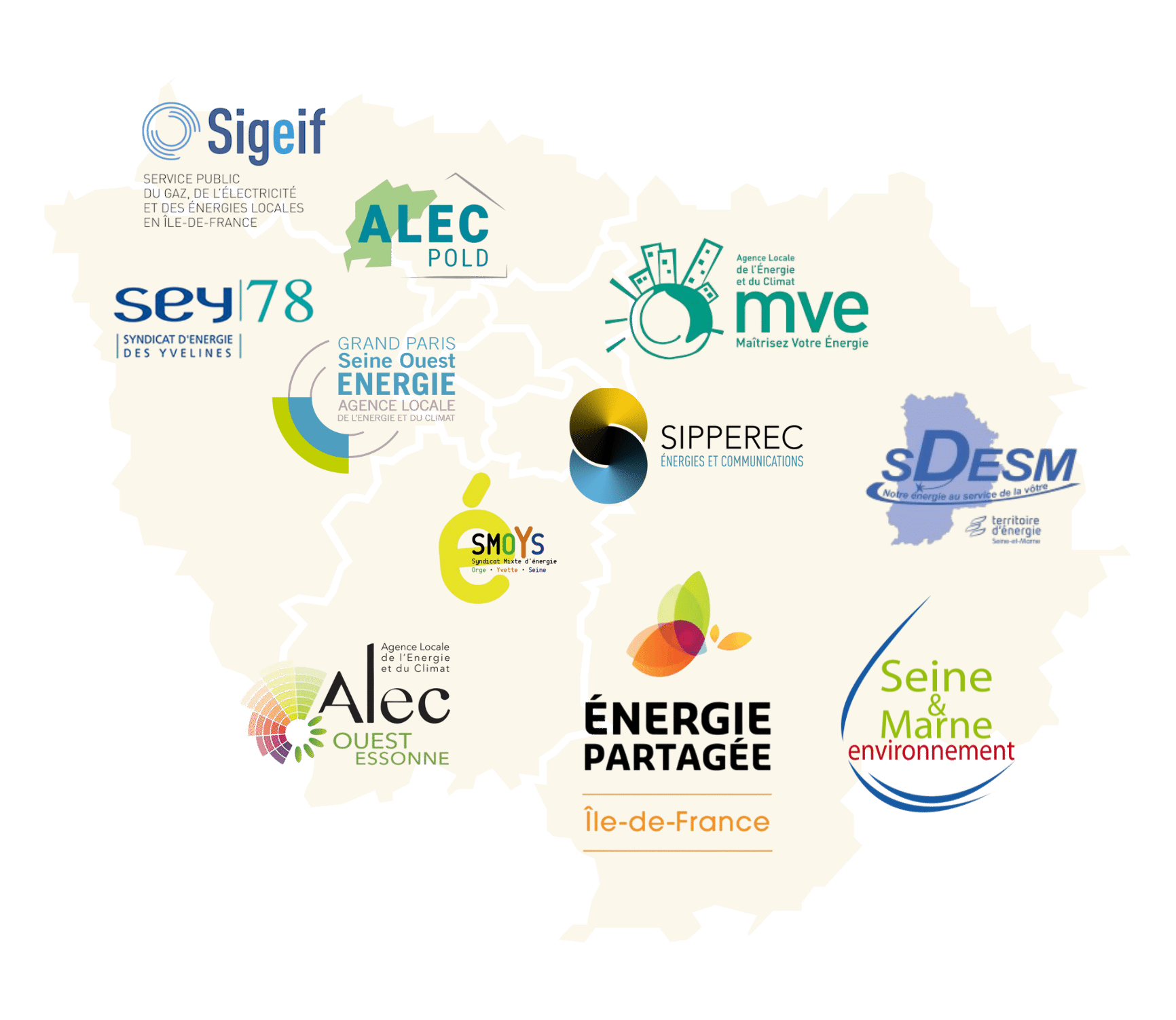 Carte Les Générateurs Île-de-France