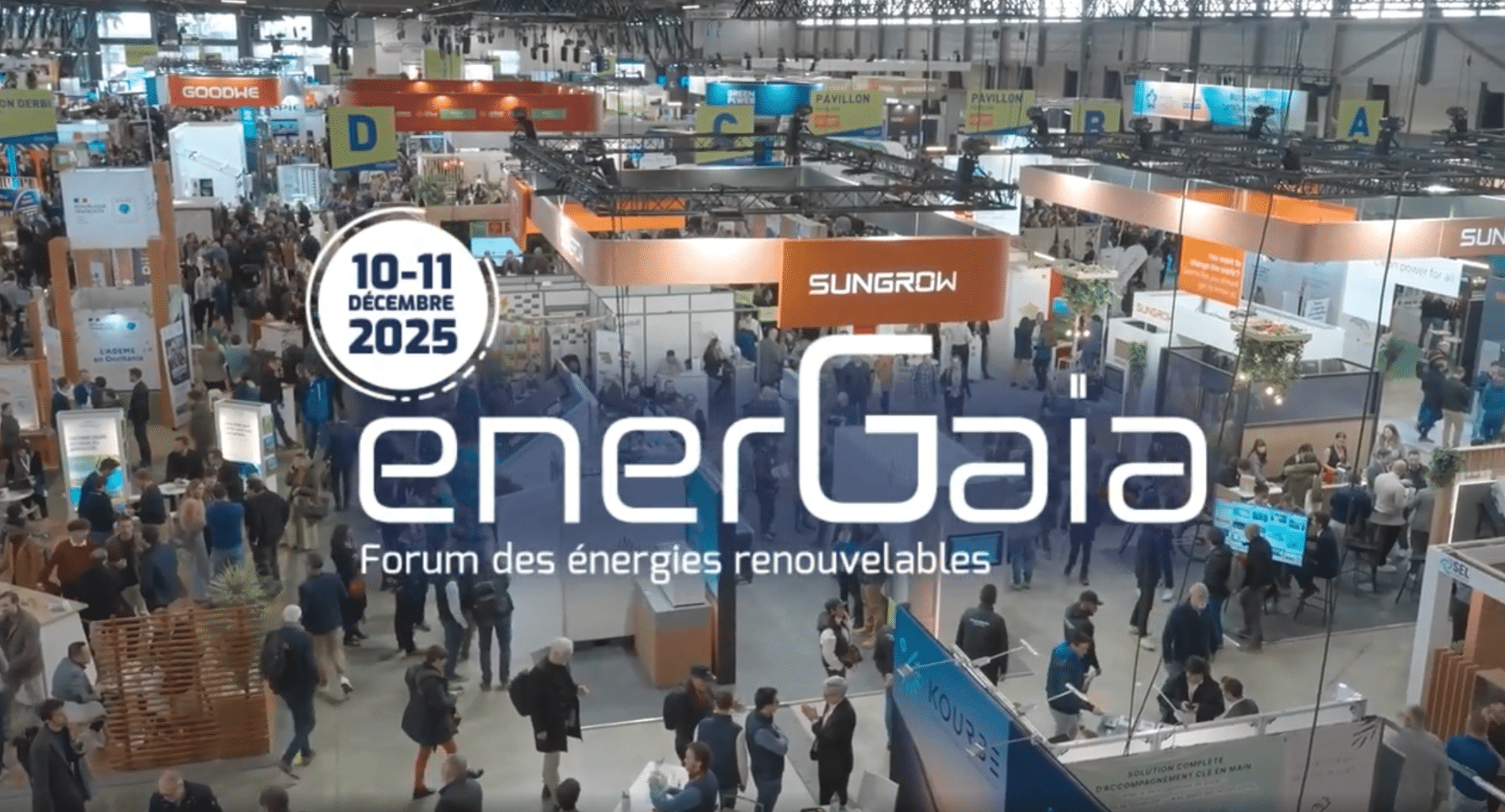 Energaïa, le forum des énergies renouvelables prochaine édition les 10 & 11 décembre 2025