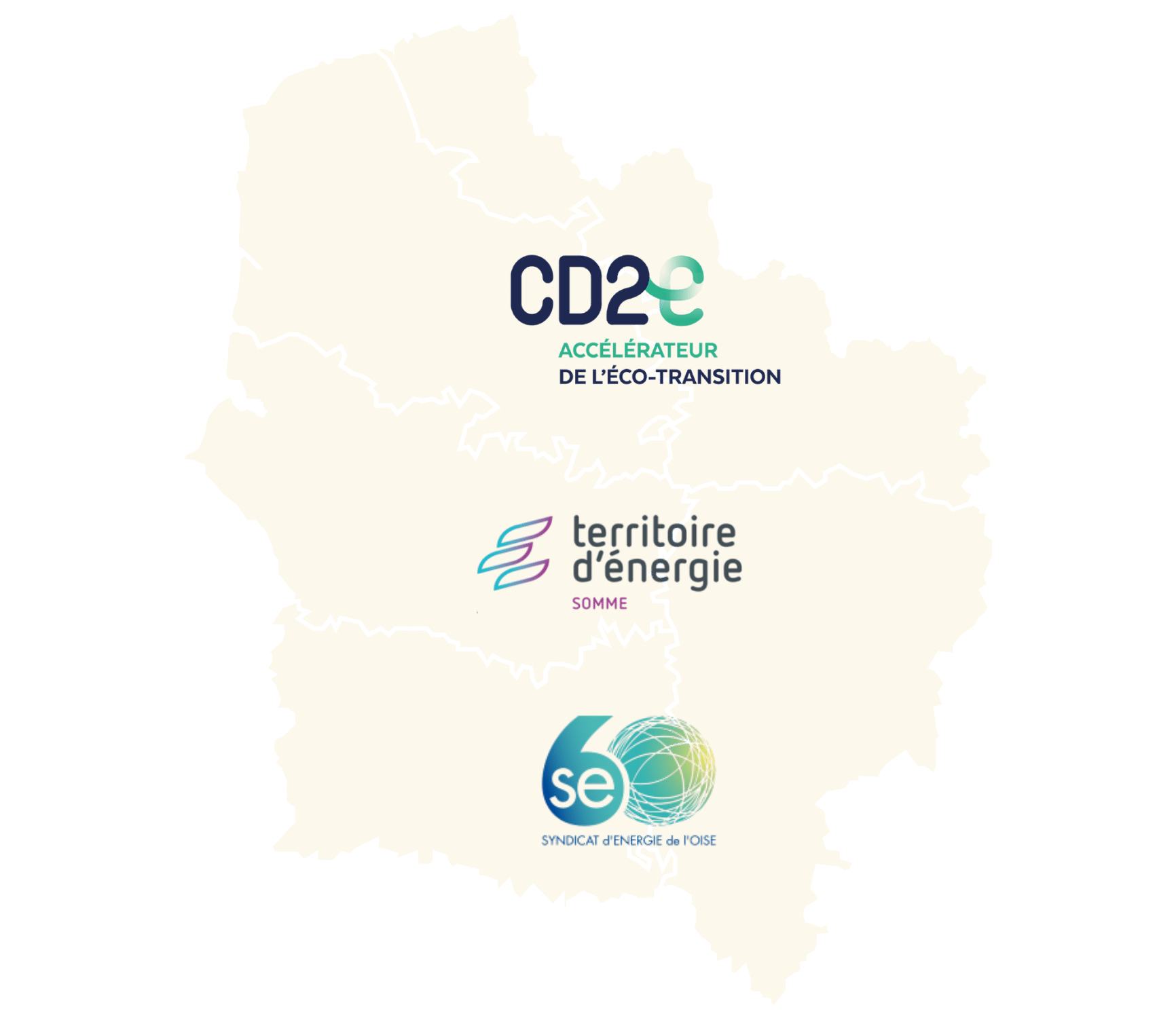 Carte des structures des Les Générateurs Hauts-de-France